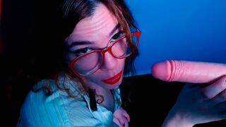 A hot teacher gives a class of intimate education to her students ASMR-style