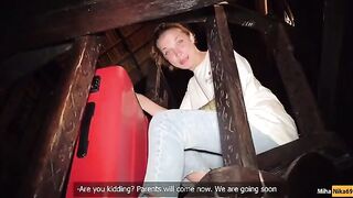 My stepsister is blowing me for any reason - POV 4K