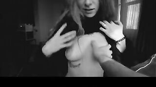 A girl with a beautiful body has sex with her boyfriend