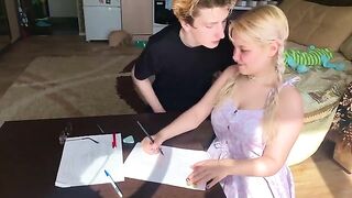 The student could not pass the subject, so she was bold with the tutor