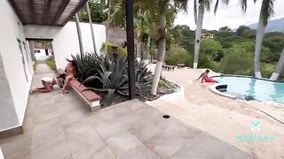 Girl seduced her stepbrother’s friend to fuck with them both