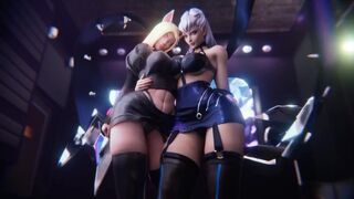 OUT Meet N Greet Part 2 Ahri Evelynn - a hot cartoon xxx scene