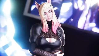 OUT Meet N Greet Part 2 Ahri Evelynn - a hot cartoon xxx scene