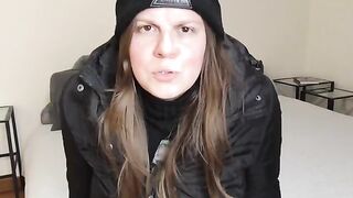 A Wisconsin girl with a strange accent fucks her neighbor in POV
