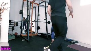 Trainer got banged by Argentine student with amazing ass
