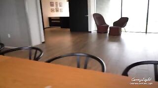 Stepson fucked his step mom in her anal while the dad was not at home