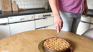 A man fucked his steaming stepmom and Tantaly’s Rosie in the kitchen