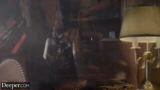 Girl meets a guy in the hotel and gets fucked hard