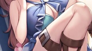Raphtalia relieves your cock with her skills in this hentai JOI video