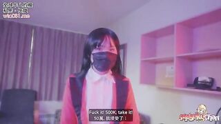 Yumeko Kakegurui Lost a Bet and Had to Drink Cum and Fuck Without Panties