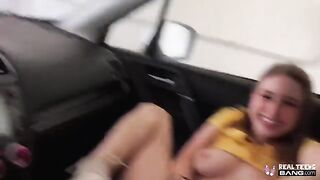Hairy pussy of hot teen Laney Grey gets drilled