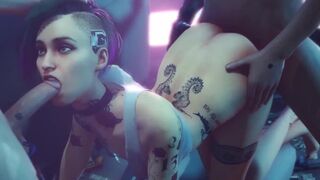 Cyberpunk 2077 Judy Alvarez and Panam sex scenes