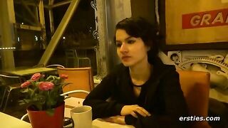 Cute Vicki gets off with her favorite vibrator in an intimate scene