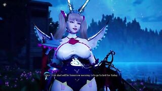 Foot-worshiping introduction to the witch alpha and hero Alice