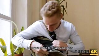 Tried to finish college, but ended up in the tutor's mouth
