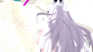 Huge tits Waifu Prinz Eugen gets fucked in POV style