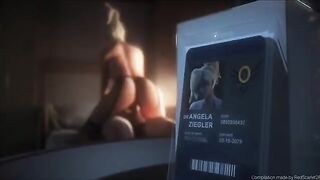 Animated Mercy compilation with her best moments from Overwatch SFM scenes