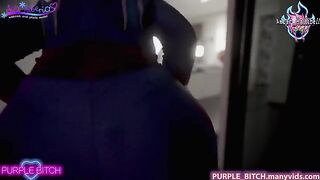 Purple Bitch and Sia Siberia fuck Spiderman with a juicy ass