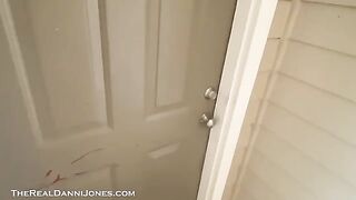 Danni Jones, the sexy mature MILF with big tits, enjoys a steamy encounter with the delivery guy