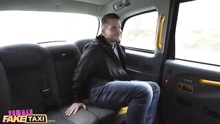 Female Fake Taxi Lady Gang gets her asshole gapped