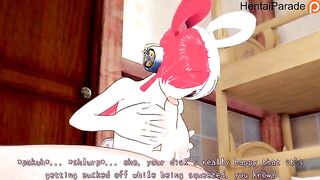 Private show with Uta in an uncensored One Piece hentai scene