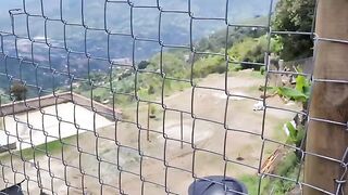 Kourtney Love was fucked by a stranger farmer outdoors, her Latina charm on full display