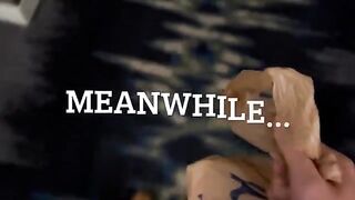Blue-haired thick porn star begs for delivery guy’s cock in Casting Curvy