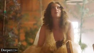 The hot goddess Elena Koshka is fucking with two guys