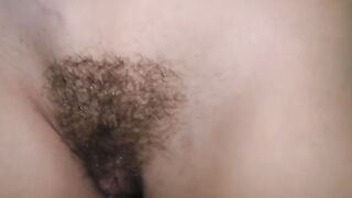 A girl with red lips seduces her roommate's big cock passionately