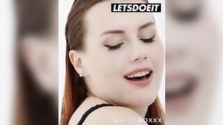 Beautiful ginger Charlie Red craves a passionate morning session