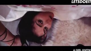 Two roommates have fun exploring each other’s pussies