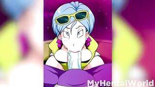 Hot Bulma animation with big tits in Dragon Ball Super hentai compilation