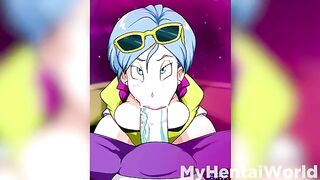 Hot Bulma animation with big tits in Dragon Ball Super hentai compilation