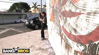 The story continues with Roxii Blair getting fucked in the car
