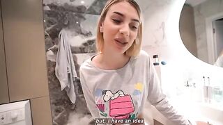 My step sister is a slut who teaches me how to have longer sex