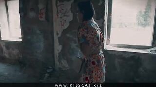 Stranger Ghost Called to Public Sex in an Abandoned House with Kisscat’s daring vibe