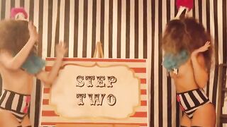 Riley, Ryan, and Ruby are having fun with a clown theme
