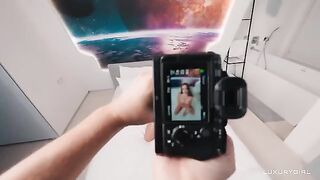 I borrowed a photographer's dick to shoot my wet pussy for OnlyFans