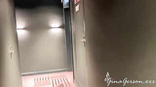 A lucky guy gets the chance to enjoy Gina Gerson’s tight, tiny round ass
