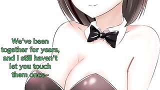 Leafa Suguha's big tits anime porn is fap material for boys
