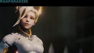 Mercy's angelic beauty shines in this Overwatch compilation