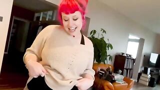 Proxy Paige is cooking up some pasta for a spicy lunch