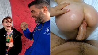 A guy picked up a nice baby in the street and fucked her hard
