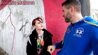 A guy picked up a nice baby in the street and fucked her hard