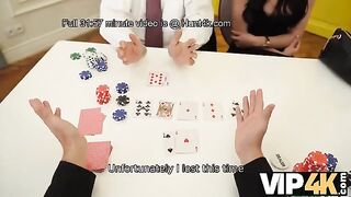 The winner of the poker game got to fuck the bride