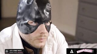 Goth babe Joanna Angel gets her juicy pussy eaten and fucked before cum swallowing