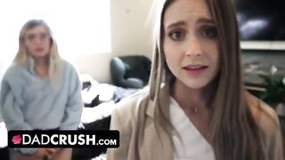 Stepdad punishes his stepdaughters for not doing their chores