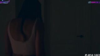 Strap-on Halloween XXX parody with sexy cosplay and intense action