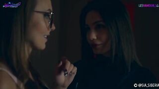 Strap-on Halloween XXX parody with sexy cosplay and intense action