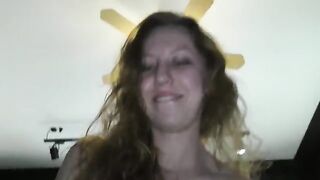 I put my big finger in tight neighbour’s ass! But she loves my cock! Anal fuck